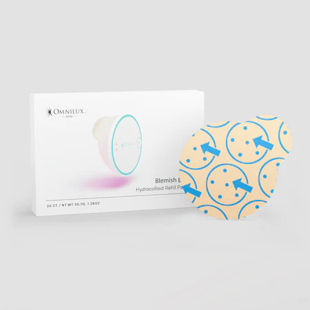 Blemish Eraser Hydrocolloid Refill Patches (20 ct) | Omnilux LED