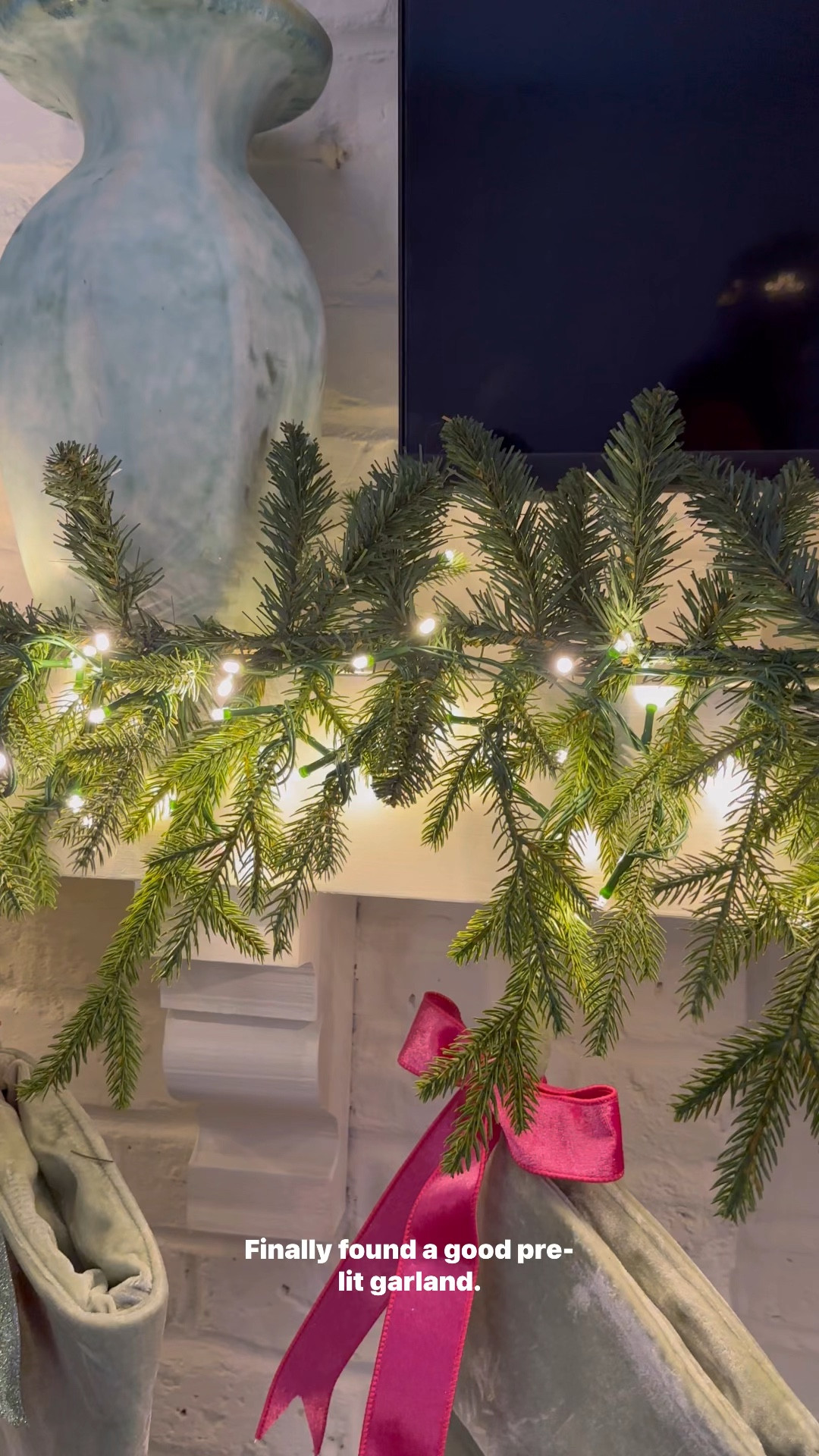 Finally found a pre-lit garland that I love! This one is 9’ long, realistic looking, and so bright! I snagged it on sale during the @Wayfair Cyber Week sale that is happening now through December 8th - up to 70% off with fast shipping! Sharing this and some other seasonal favorites that are on sale below 👇🏻
 
#ad #WayfairPartner #paidlink #wayfair