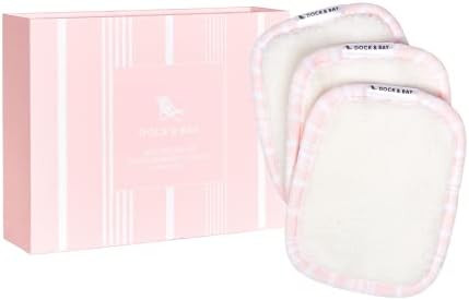 Dock & Bay Reusable Makeup Pads - Face & Skin Cleaner - Ultra Soft, Washable - 3 Pack with Includ... | Amazon (US)