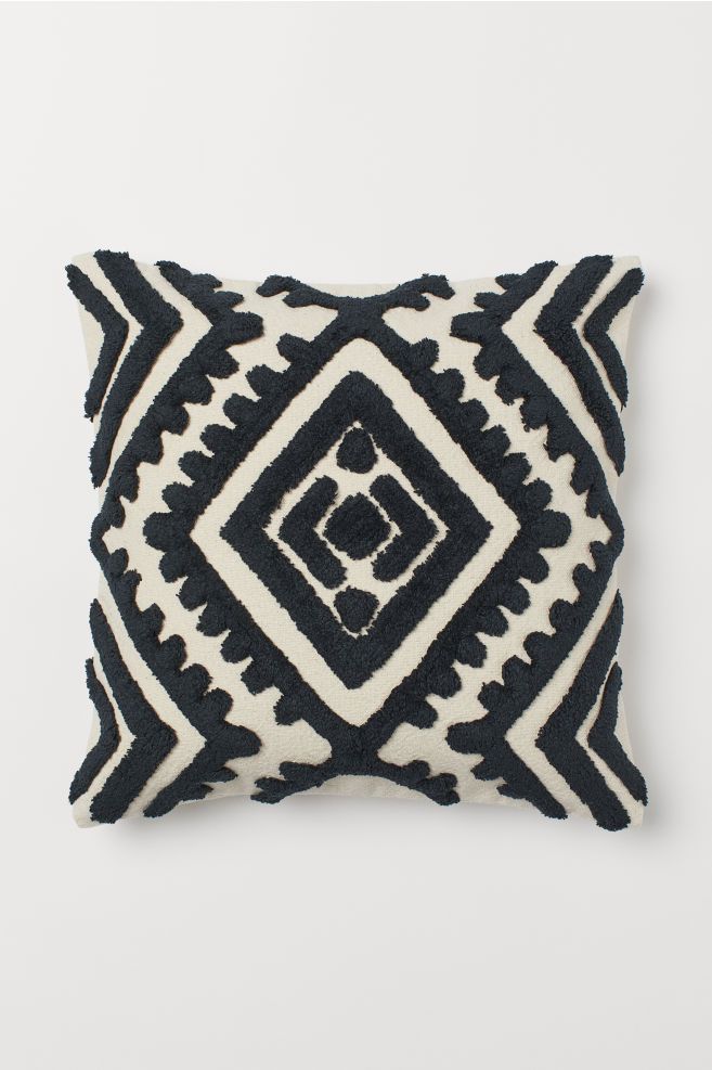 Jacquard-pattern Cushion Cover | H&M (US)