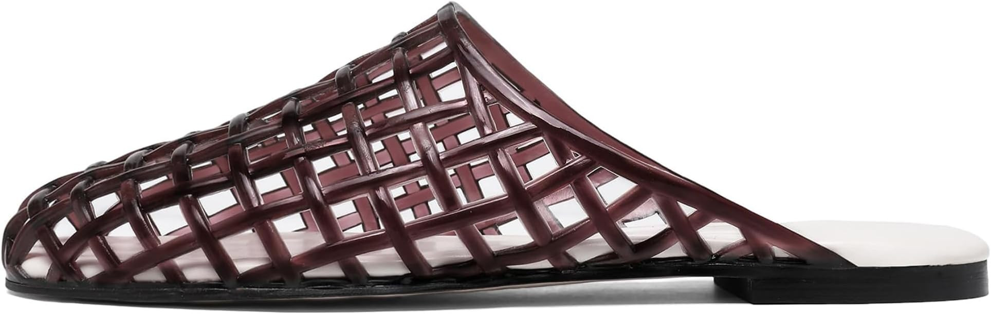 Clear Jelly for Women Closed Toe Slides Sandals | Amazon (US)