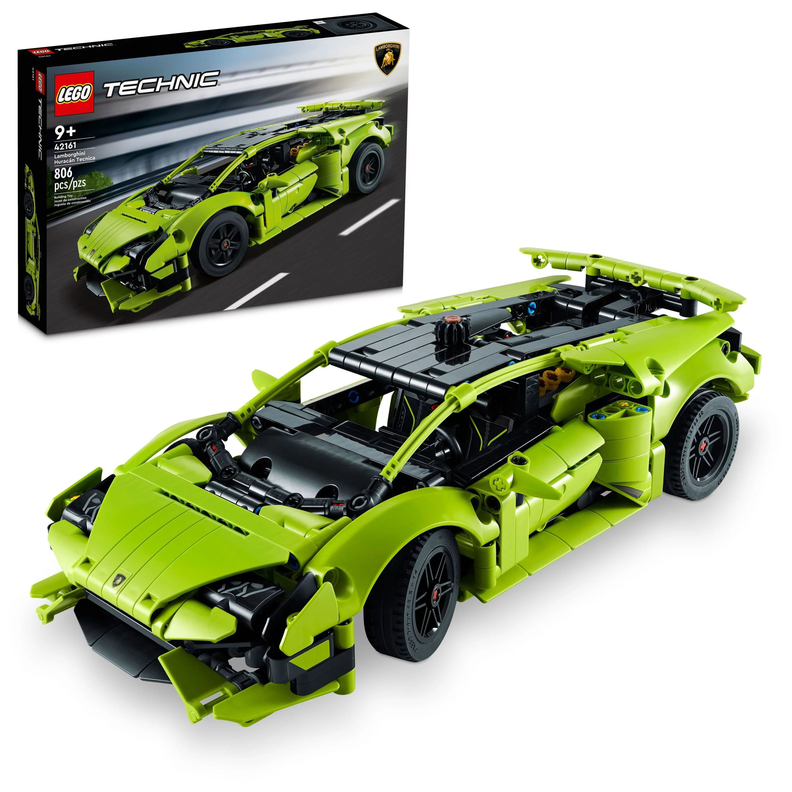 LEGO Technic Lamborghini Huracán Tecnica 42161 Advanced  Sports Car Building Kit for  Kids Ages ... | Walmart (US)
