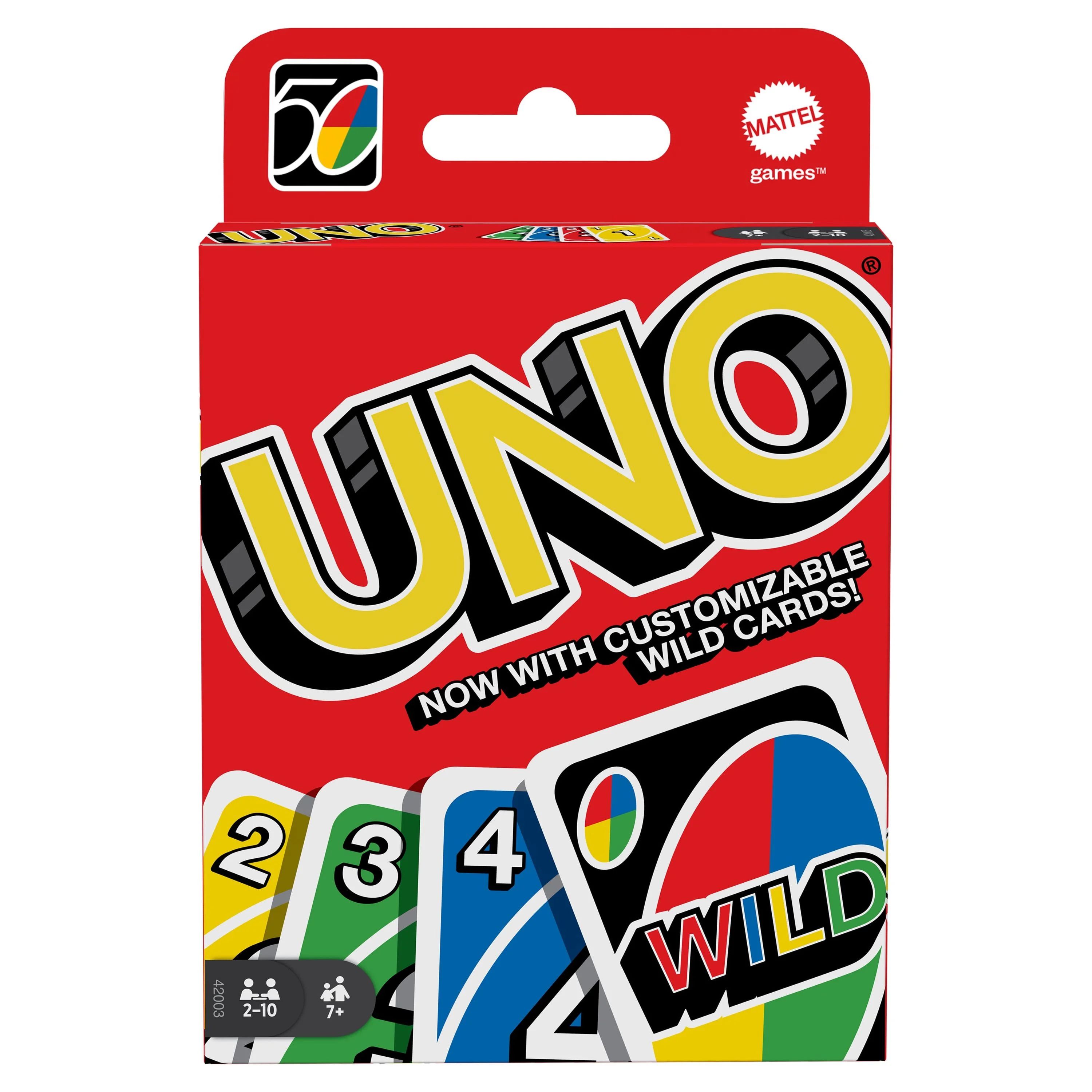 UNO Card Game for Kids, Adults & Family Game Night, Original UNO Game of Matching Colors & Number... | Walmart (US)