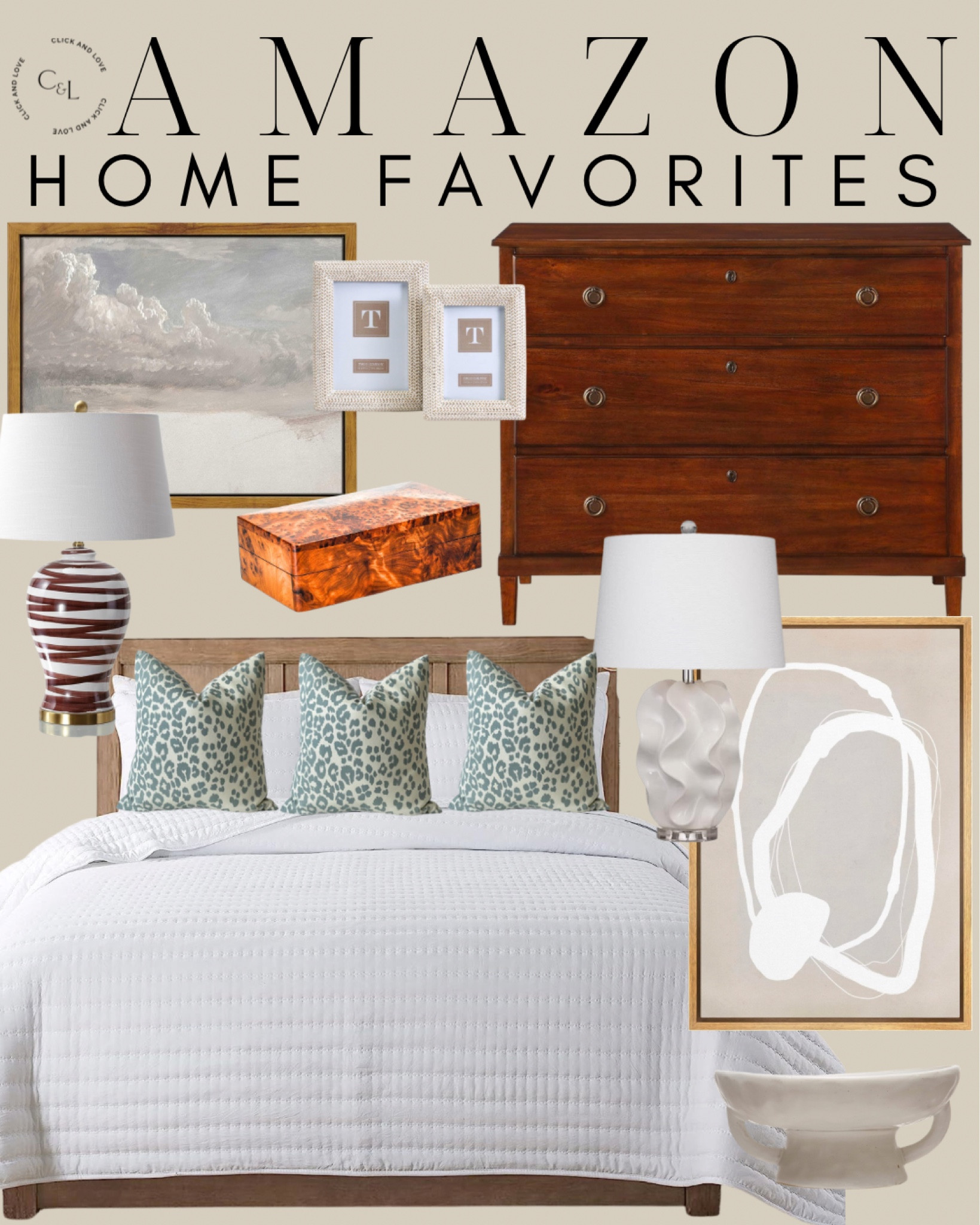 Amazon home favorites! This bedding is a terrific look for less. Under $50 for the king size 👏🏼

Bedding, bedroom, primary bedroom, guest room, accent pillow, throw pillow, framed art, art, wall decor, abstract art, landscape art, lamp, lighting, table lamp, dresser, end tables, decorative box, picture frame, decorative bowl, accessories, Modern home decor, traditional home decor, budget friendly home decor, Interior design, look for less, designer inspired, Amazon, Amazon home, Amazon must haves, Amazon finds, amazon favorites, Amazon home decor #amazon #amazonhome

#LTKfindsunder100 #LTKstyletip #LTKhome