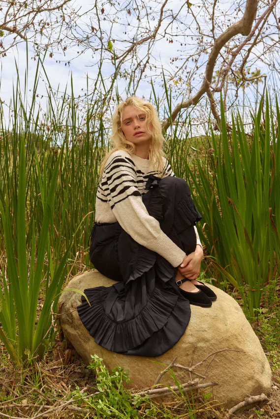 Oriana Sweater- Stratus | Shop BIRDIE