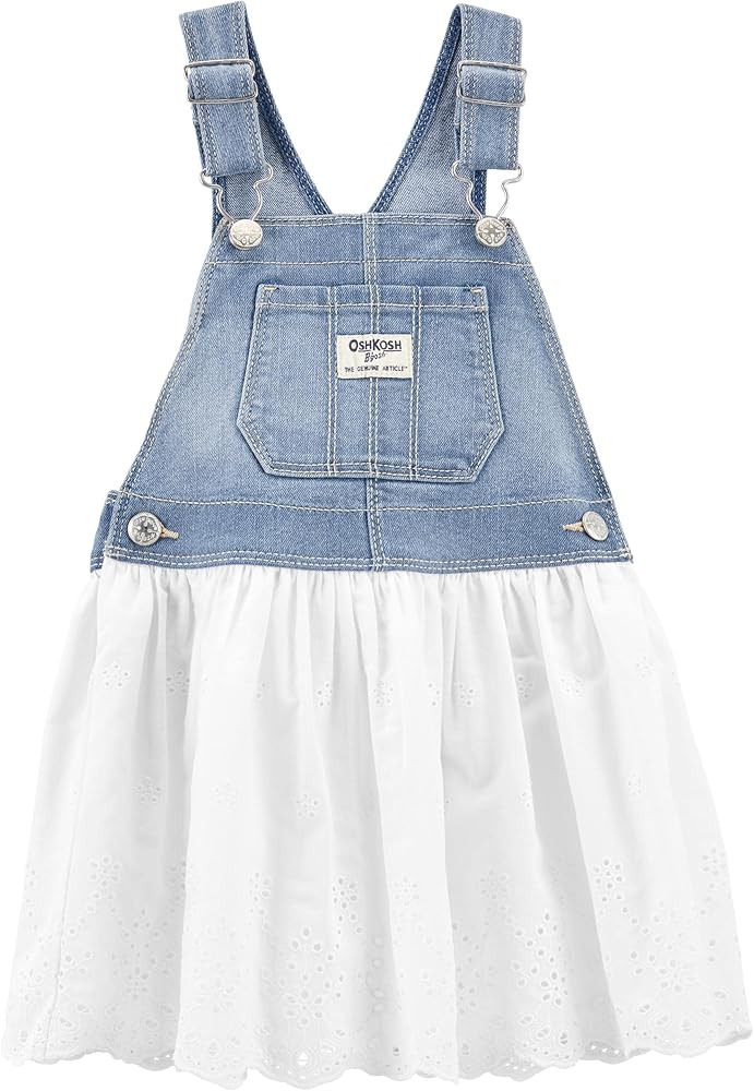 OshKosh B'Gosh baby-girls World's Best Overalls | Amazon (US)