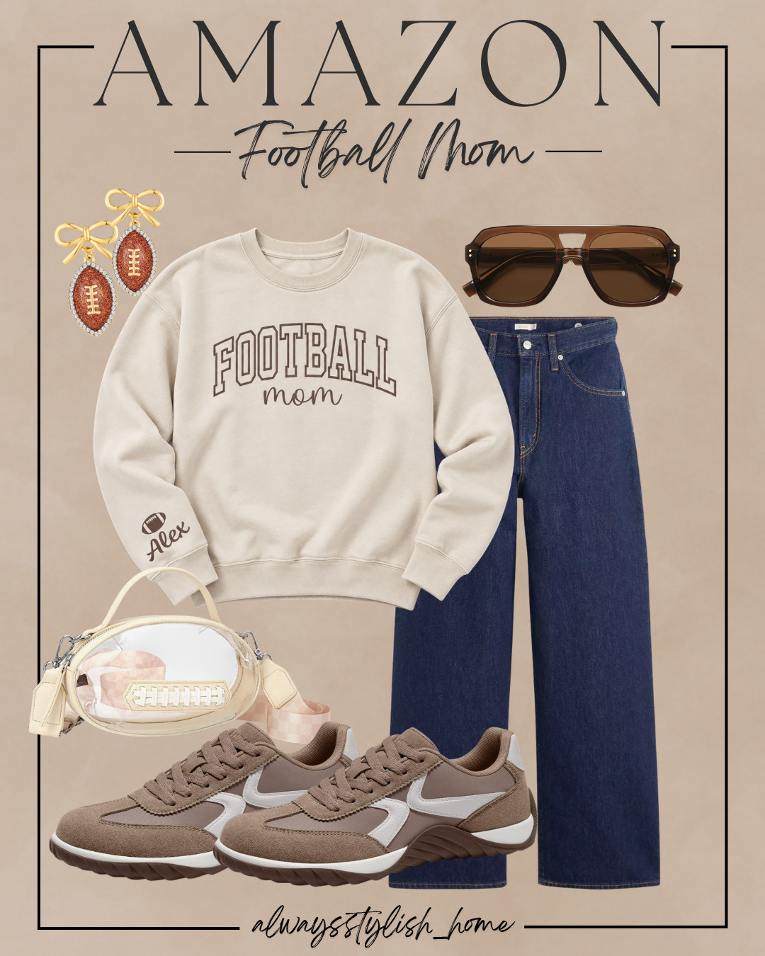 Amazon football mom outfit for fall 🏈🍂 This cozy game-day look is perfect for cheering from the sidelines, weekend football games, and busy fall Saturdays! Comfortable, cute, and easy to layer as the weather cools down. Everything is linked below 🤎

Amazon football mom outfit • fall game-day outfit • football mom style • sideline outfit ideas • casual fall fashion • Amazon fall outfit • cozy football outfit • game-day fashion • fall weekend outfit • affordable Amazon fashion 

 #LTKootd #LTKSeasonal #LTKTravel