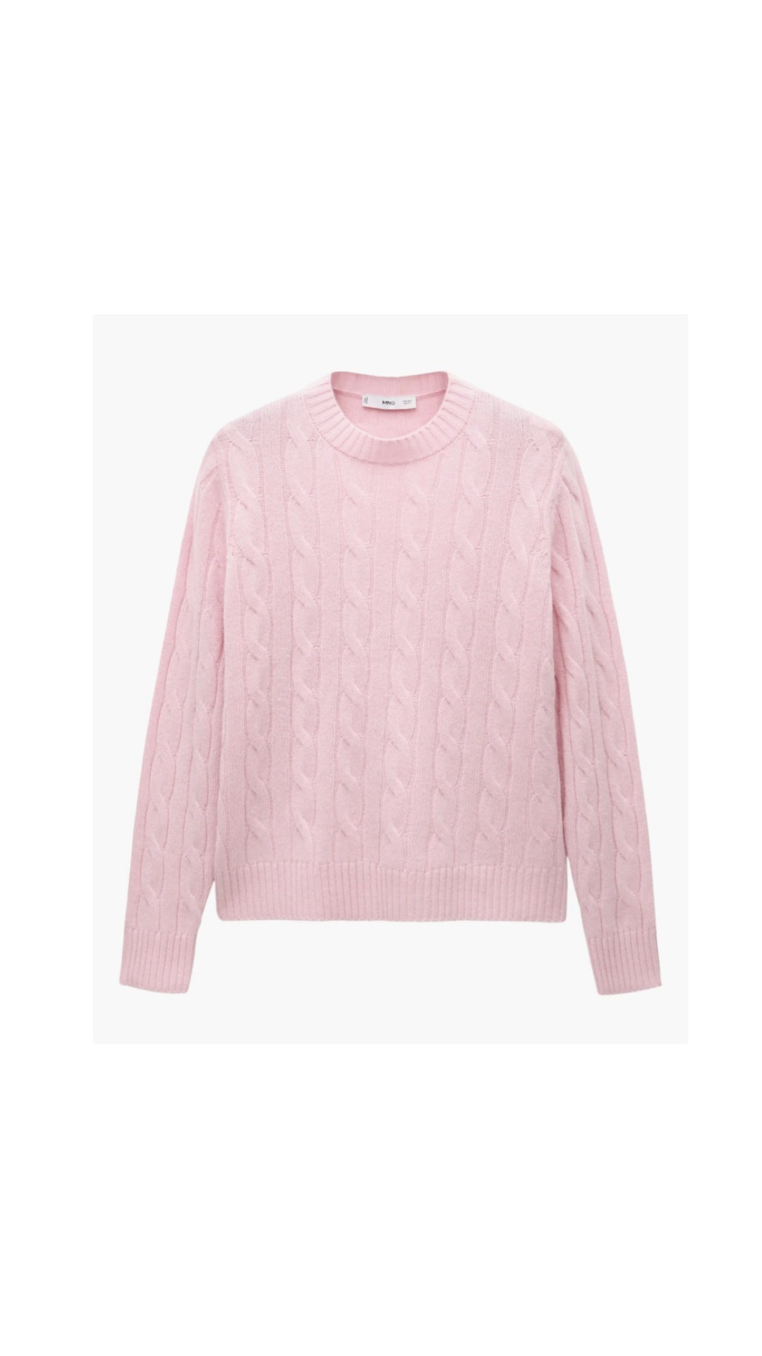 Perfect spring sweater, soft not itchy  and very light! 