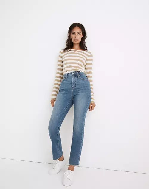 Curvy Slim Demi-Boot Jeans in Enright Wash | Madewell
