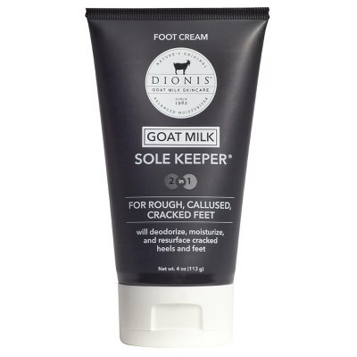 Dionis Goat Milk Sole Keeper® Foot Cream, 4 oz | Target