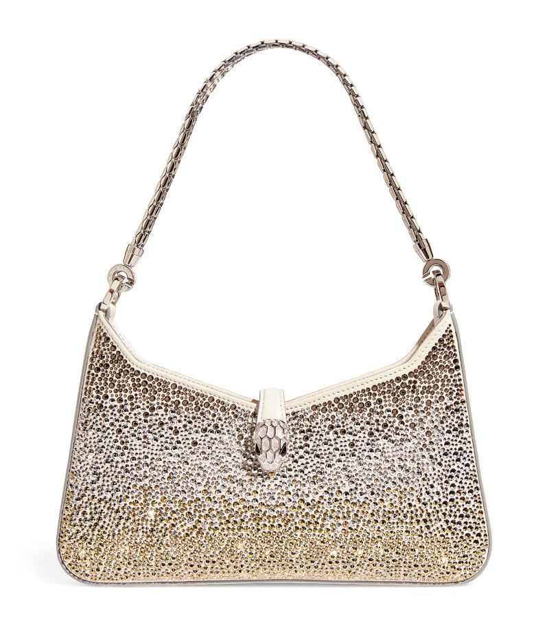 Bvlgari Embellished Serpenti Baia Shoulder Bag | Harrods