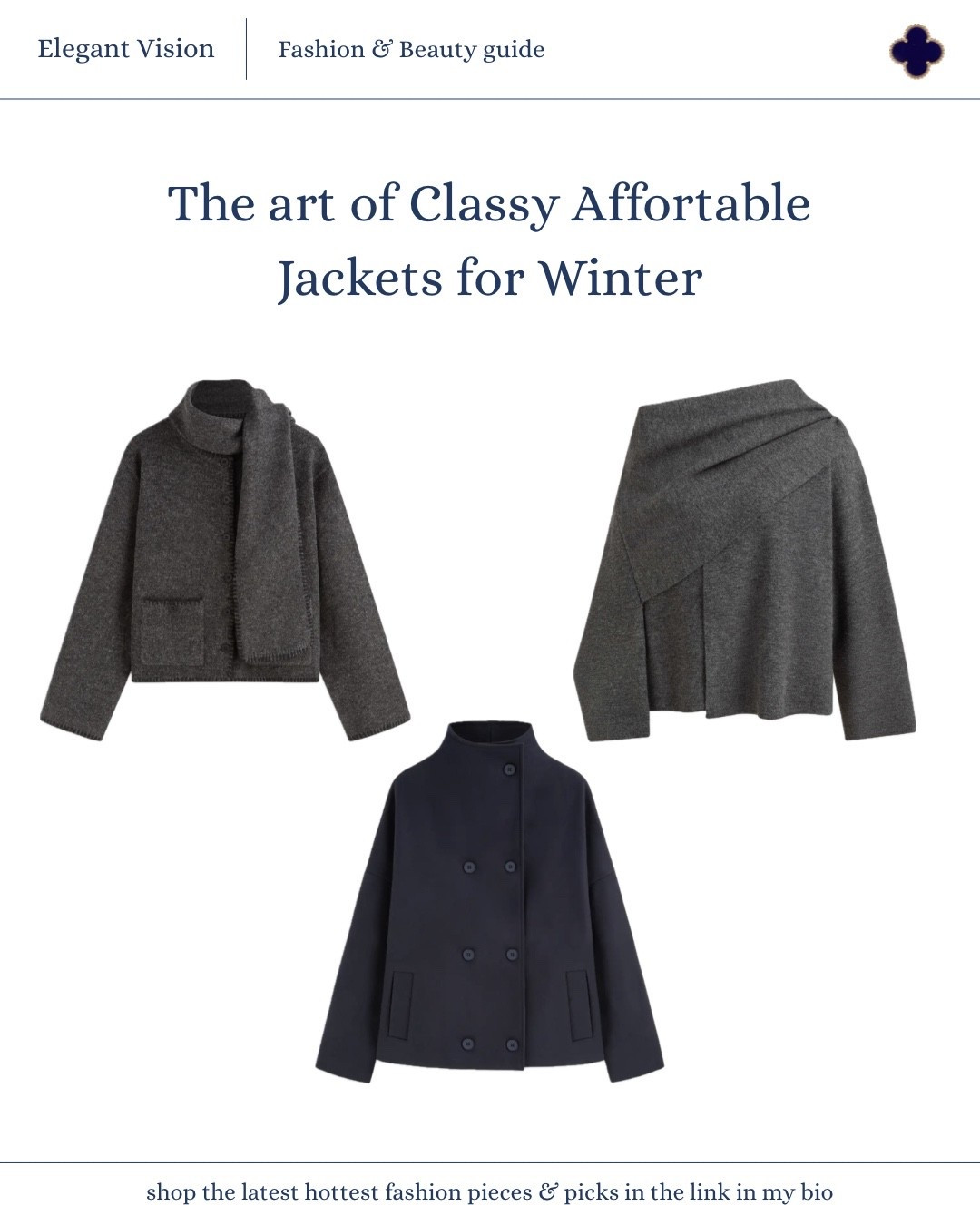 The art of Classy Affortable Jackets for Winter

#LTKHoliday #LTKdayinmylife #LTKgrwm