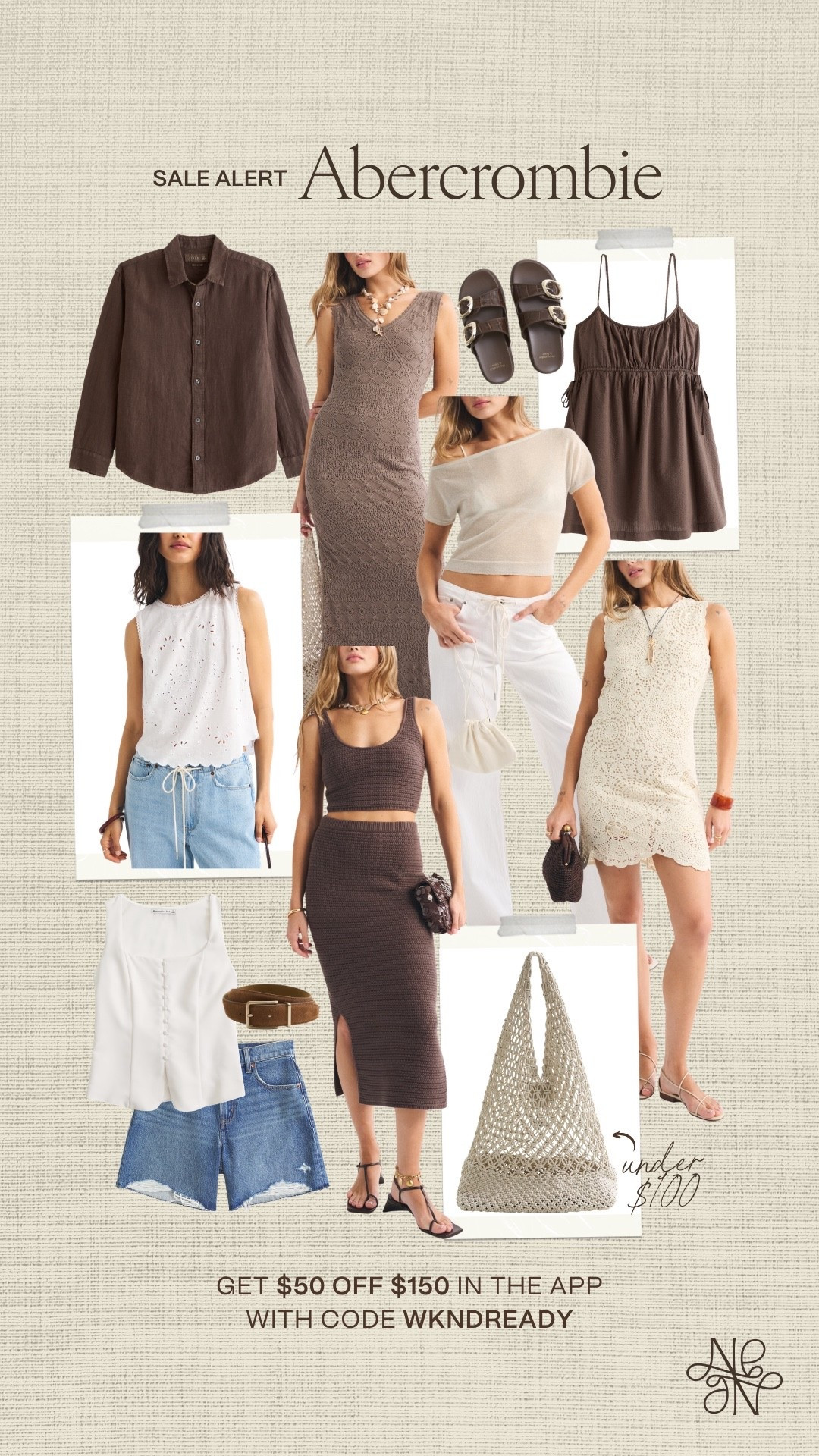 Get $50 OFF $150 Abercrombie with code WKNDREADY in the app 🤎


summer outfit, summer dress, summer style, matching set, weekend outfit, vacation outfit, date night outfit, mini dress, maxi dress, chocolate brown

#LTKSeasonal #LTKSaleAlert