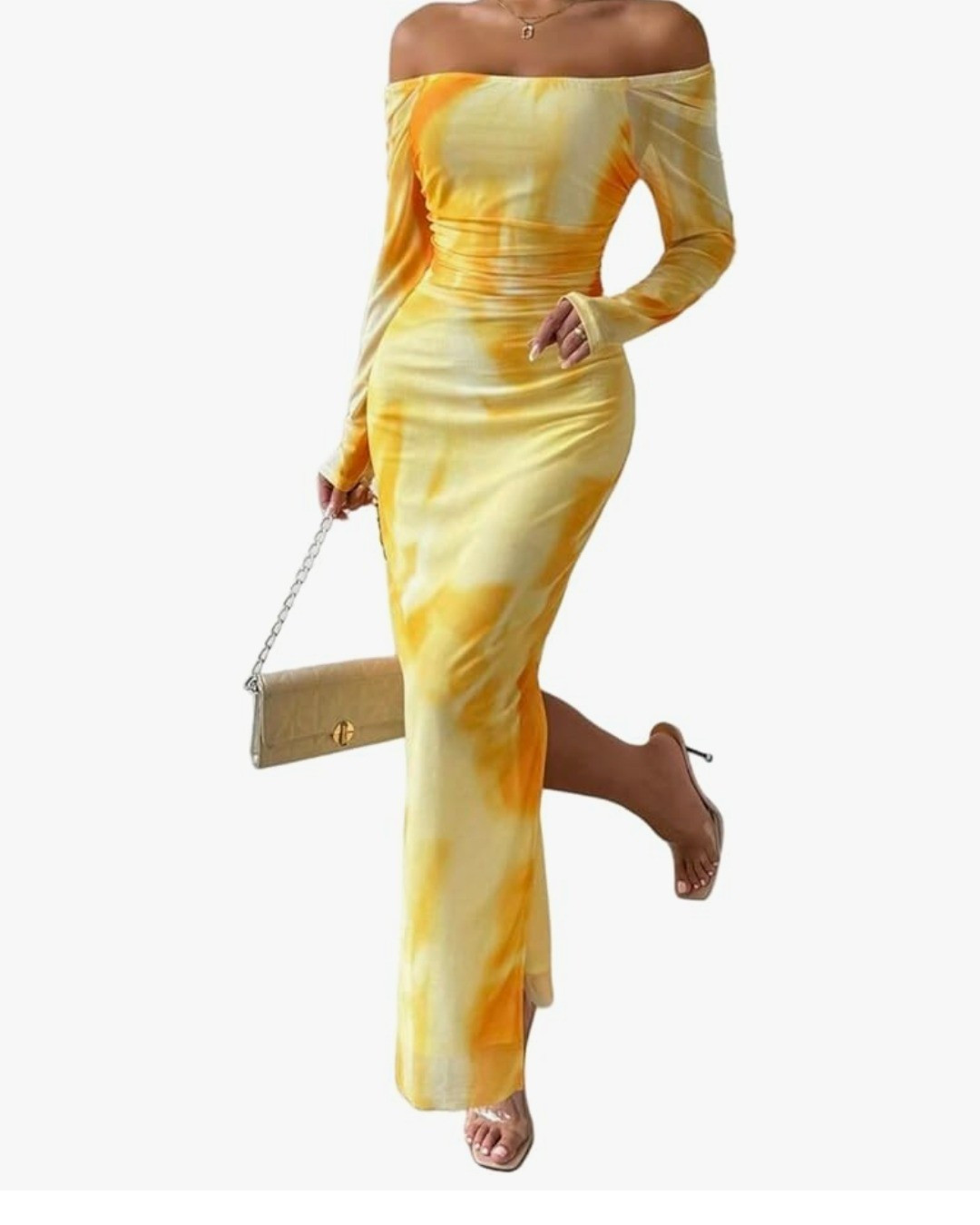 Maxi off shoulder dress under $50.

#LTKootd #LTKgrwm