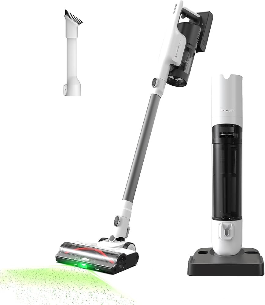 Tineco Pure ONE Station 5 Cordless Smart Vacuum with 2.5L Auto Dust Base, Full-Path Self-Cleaning... | Amazon (US)