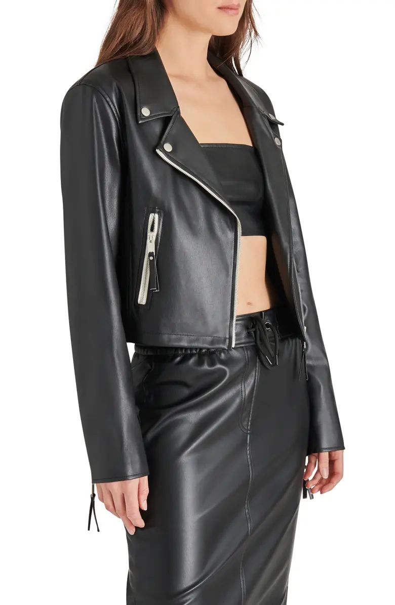 Vinka Faux Leather Moto Jacket | Nordstrom
