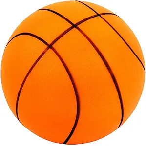 Silent Ball Basketball Indoor Training Quiet Ball Soft Foam Ball Highly Elastic in The Lab Silent... | Amazon (US)