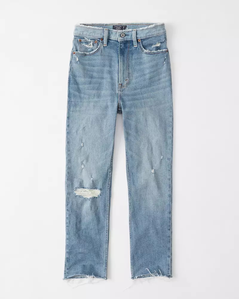 Ultra High Rise Mom Jeans | Abercrombie & Fitch US & UK