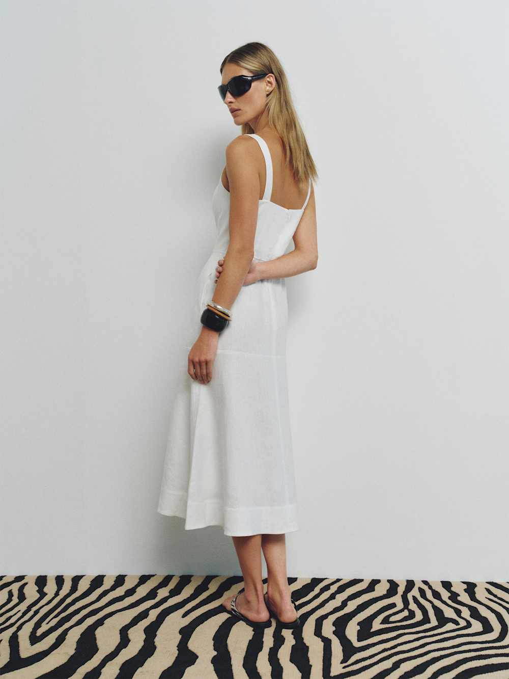 Venice Linen Dress | Reformation (Global)