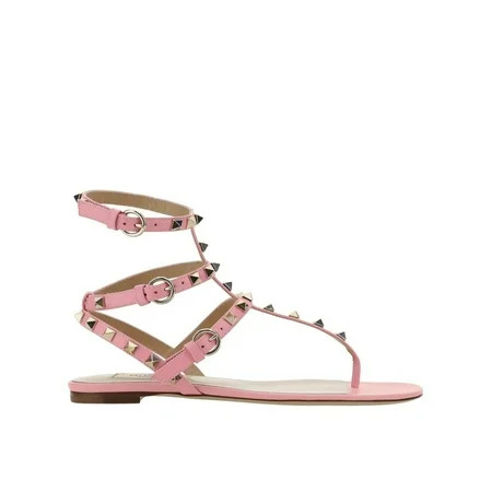 Valentino Female Rockstud Flip-Flop Sandals Pink Sizes IT 34-50 2/3 | Walmart (US)