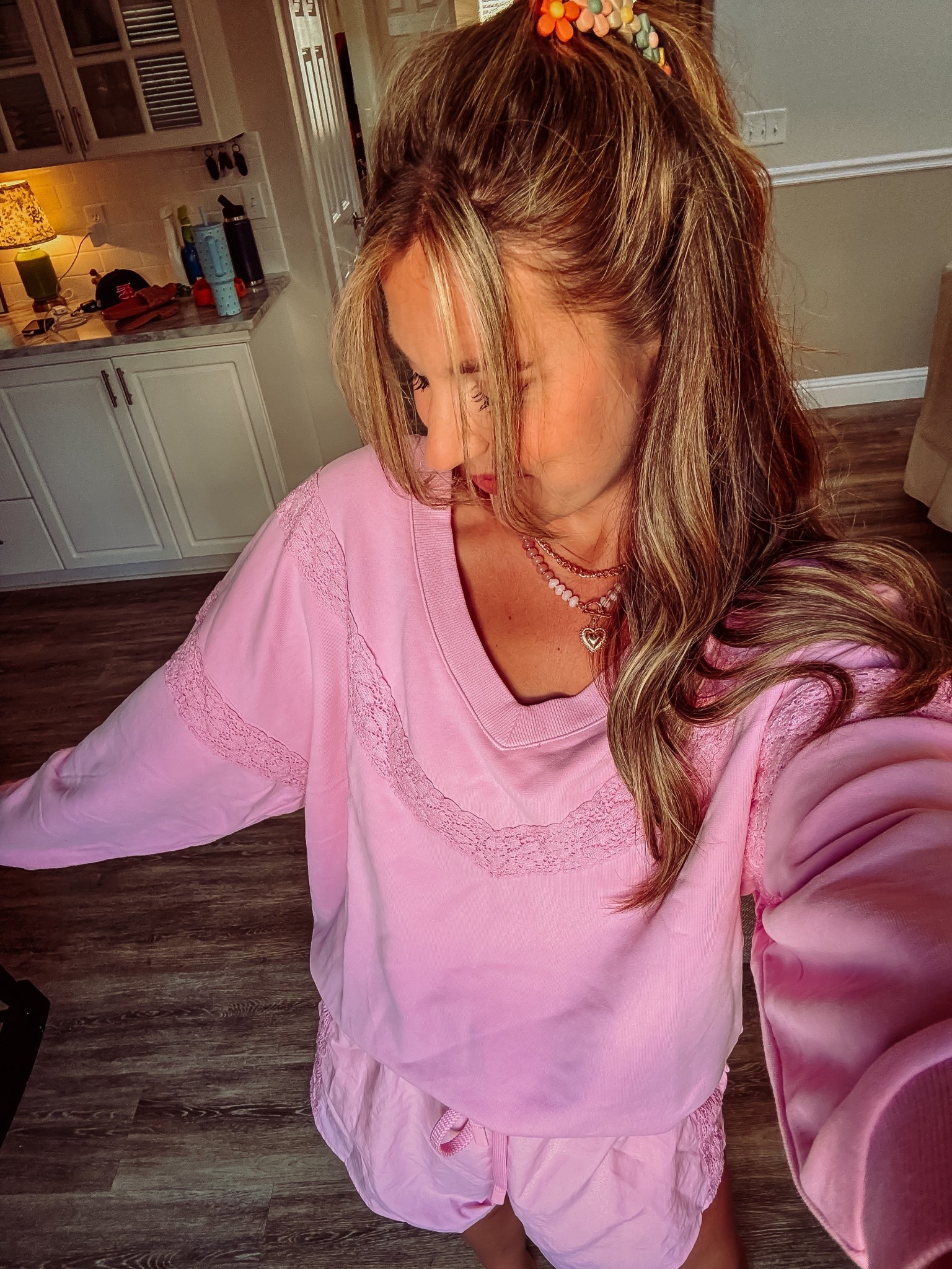 I’m going for the pink team 🌸🩷🎀✨ 

Re-linking this little set because it’s my favorite thing in my closet right now 💯 

Wearing medium in shorts and L in the pullover  

#LTKgrwm #LTKootd #LTKdayinmylife