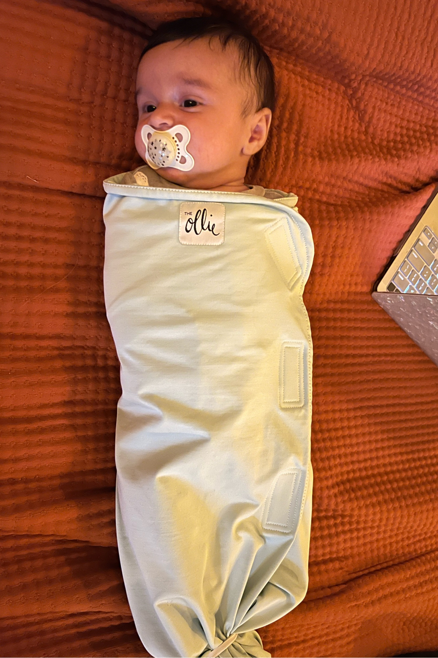 Little man has been sleeping six hour blocks since he was about two weeks old. We always make sure to swaddle him in his Ollie before his bedtime. It was the easiest way to keep him safe and snug. It’s so much more simple than almost every other swaddle we tried, and he loves it.

#LTKbump #LTKbaby #LTKkids