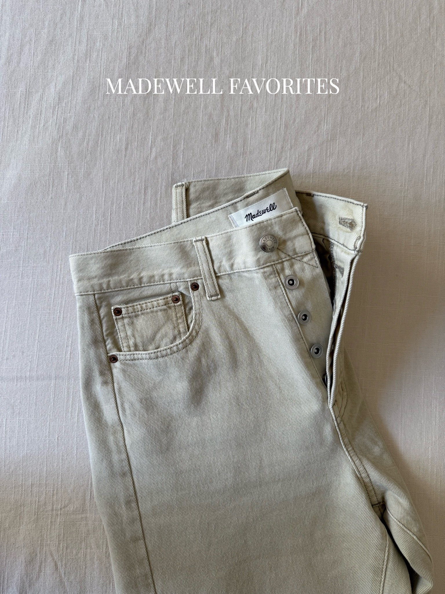 Favorites from Madewell, I LOVE this brand and have always been a shopper- the jeans are slept on for sure because they always have the best fits

#LTKxMadewell #LTKootd #LTKgrwm