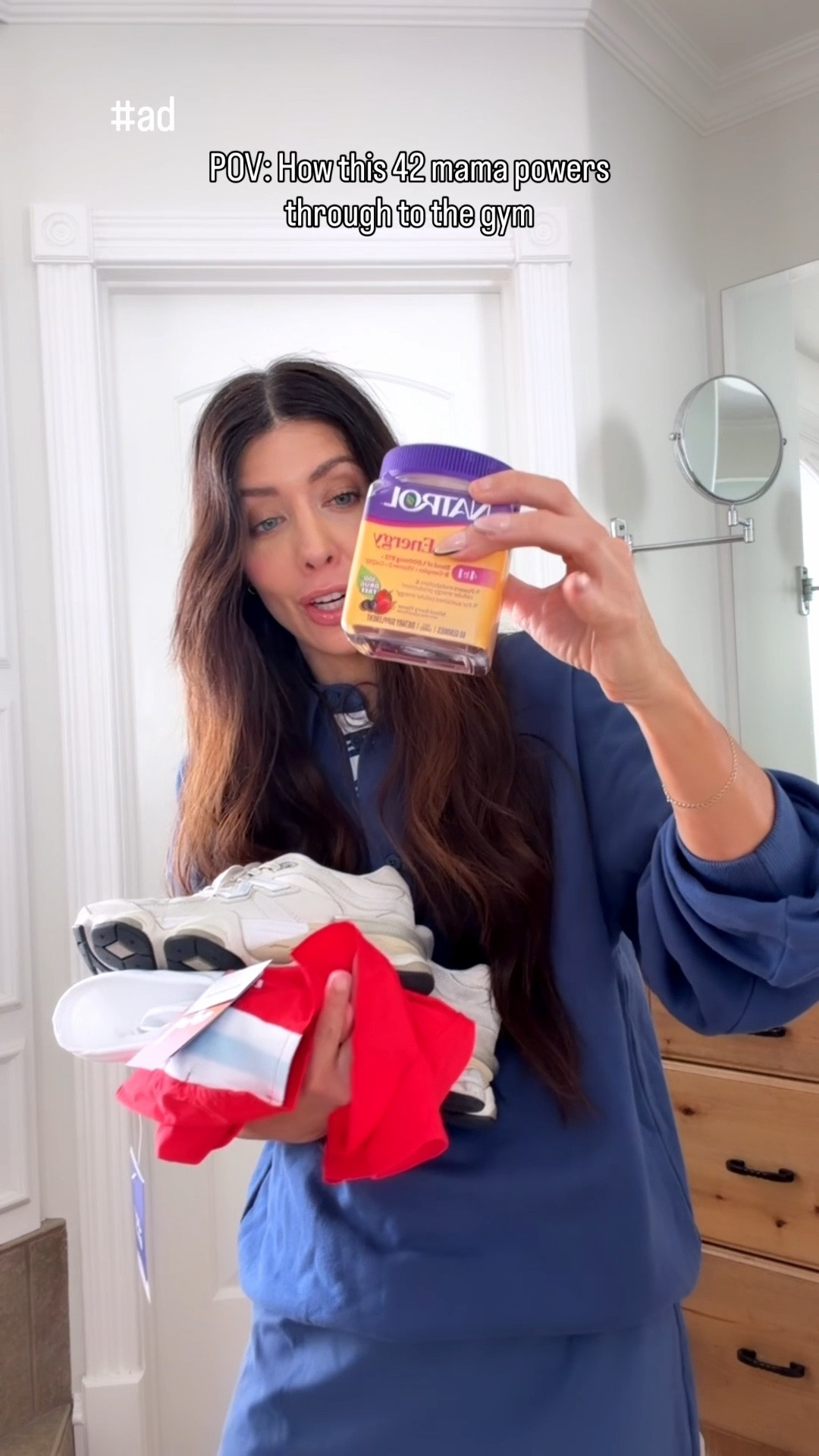 #ad Took my @Natrolofficial Ultra Energy Gummies before the gym and they gave me the extra boost I needed to power through my workout + the rest of my day! 🙌🏼

Safe to say these have become my new obsession….me hugging the bottles at the end tells you everything 😂 The Energy Gummies have been my go-to lately, and I’ve also been loving adding the Sleep Gummies into my nightly routine 💛grab them here 👉🏼@shop.ltk 

@target #TargetPartner #Natrol #UltraEnergy #UltraSleep

#LTKselfcare #LTKActive #LTKOver40