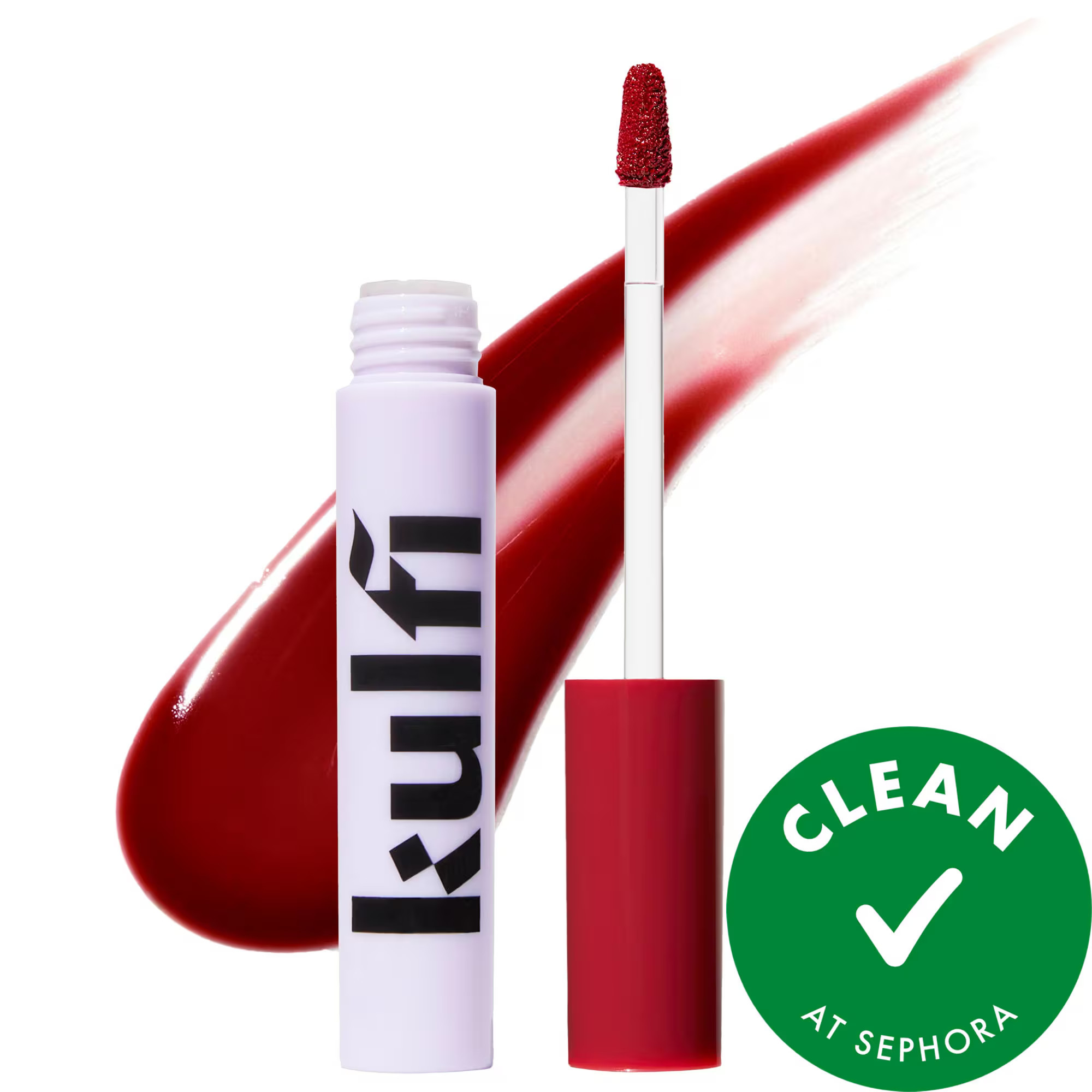 Kulfi Lassi Lips Staining Long-Lasting Moisturizing Lip Oil Black Cherry 0.14 oz | Sephora (US)