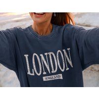 London Sweatshirt, Gifts, England Crewneck, Shirt, Souvenir, Travel Gift | Etsy (US)