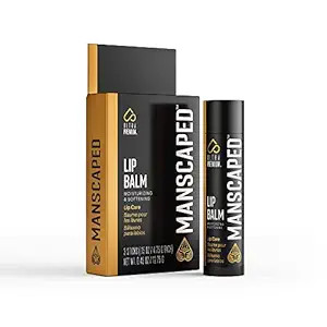 MANSCAPED® Moisturizing and Soothing Lip Balm, Infused with Vitamin E, Peppermint Oil, and Eucal... | Amazon (US)