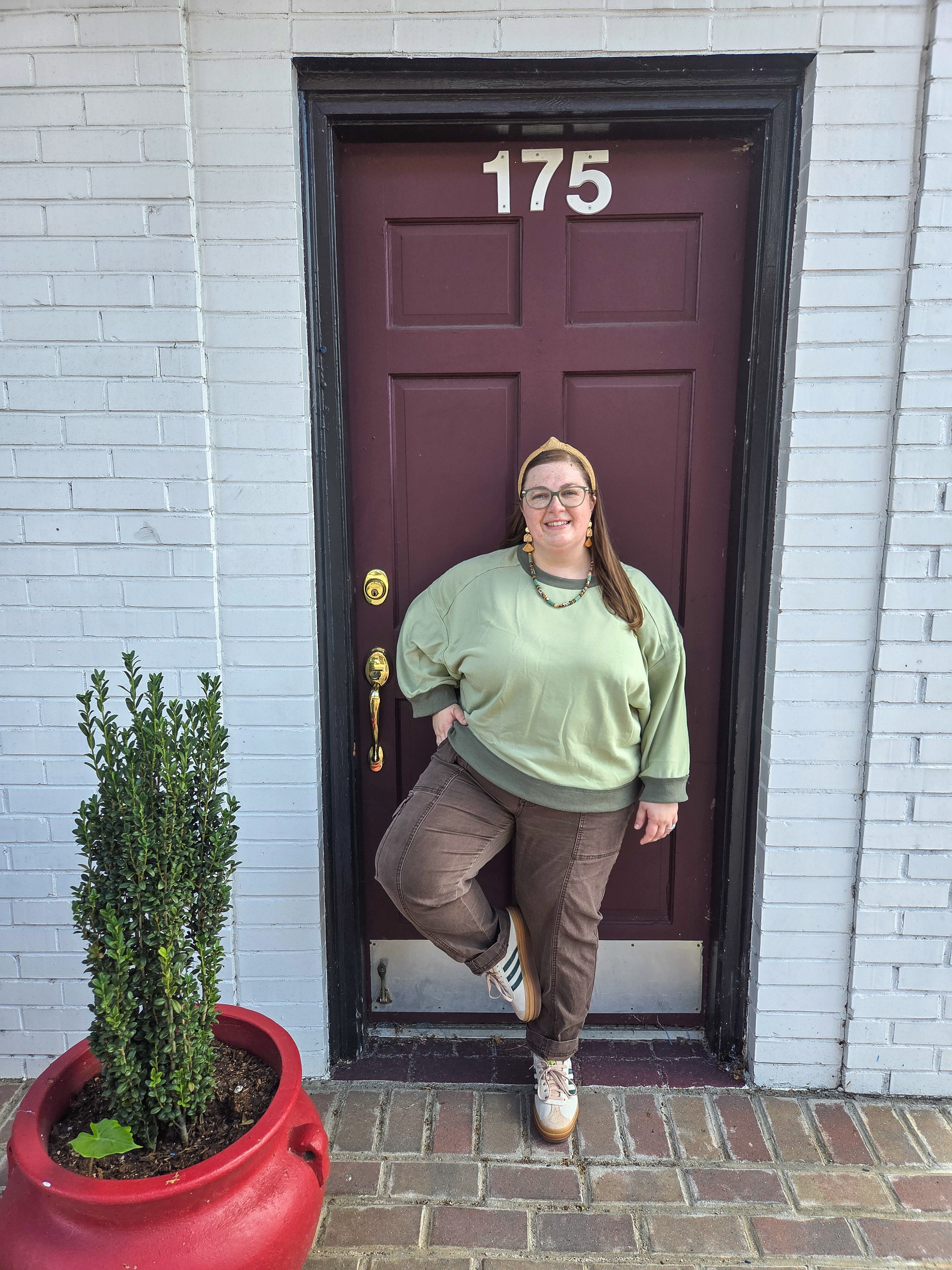 The perfect short sleeve sweatshirt for Fall from Amazon!  Currently on sale for $27.99, and comes in 10+ colors. I ordered the color Sage. Paired here with my new Adidas Gazelle Bold sneakers that are on sale at Dicks for $77.  I ordered my usual size 6.5. Everything linked here! 

#LTKMidsize #LTKFindsUnder50 #LTKFindsUnder100