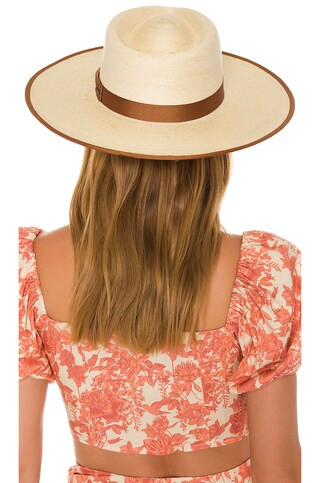 Brixton Jo Straw Rancher Hat in Natural from Revolve.com | Revolve Clothing (Global)
