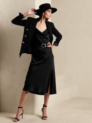 Silky Cowl-Neck Camisole | Banana Republic Factory