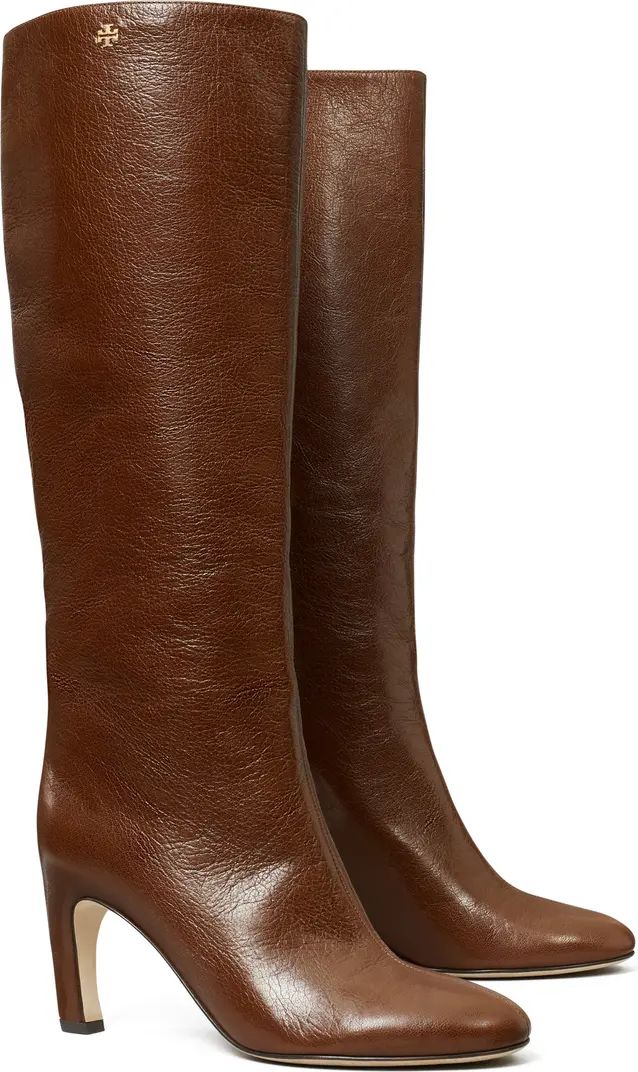 Tory Burch Logo Tall Boot (Women) | Nordstrom | Nordstrom