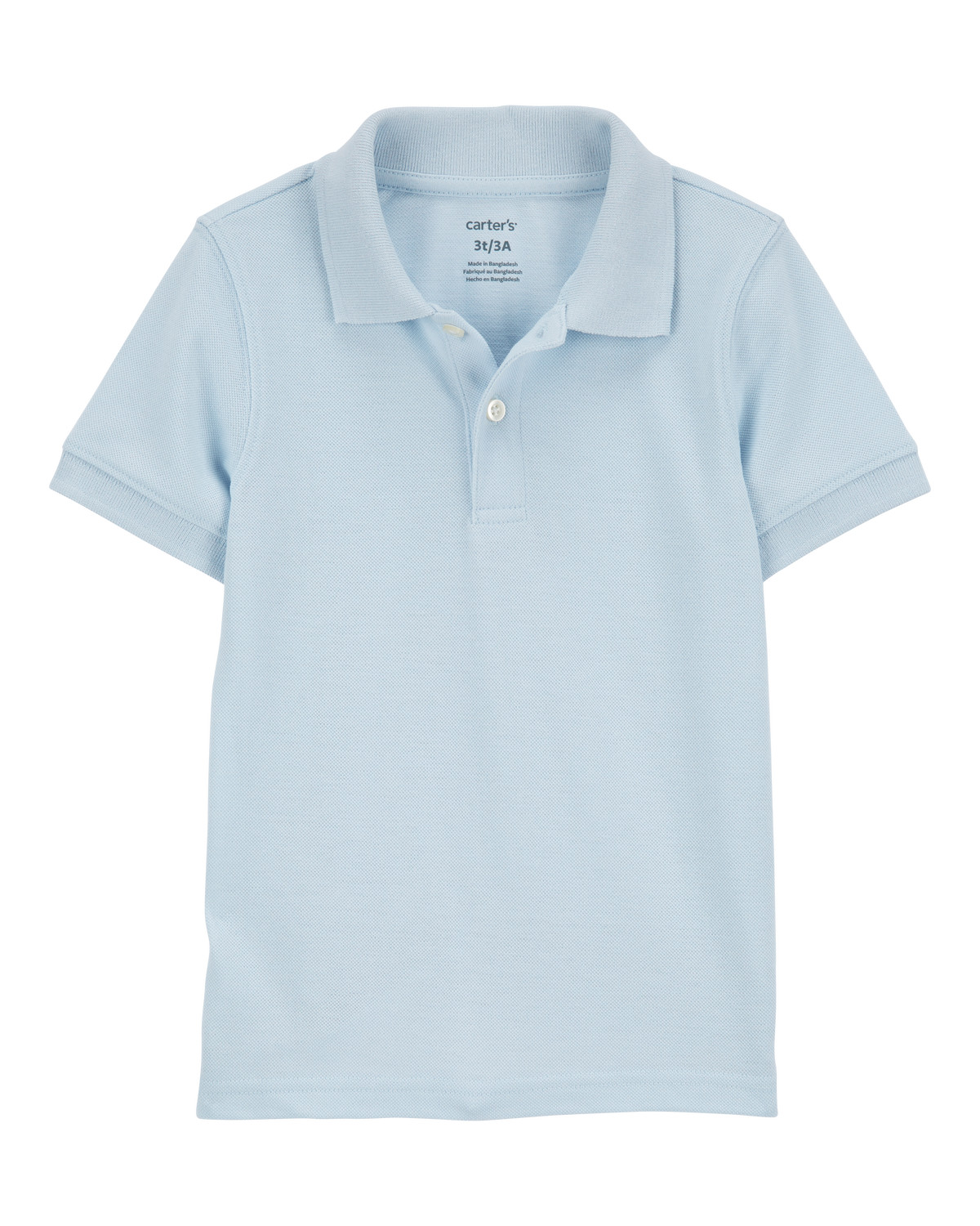 Toddler Ribbed Collar Polo Shirt | Carter's Inc