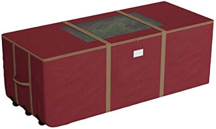 Rolling Christmas Tree Storage Bag - Heavy-Duty Storage Bags for 12FT Artificial Trees, Seasonal ... | Amazon (US)