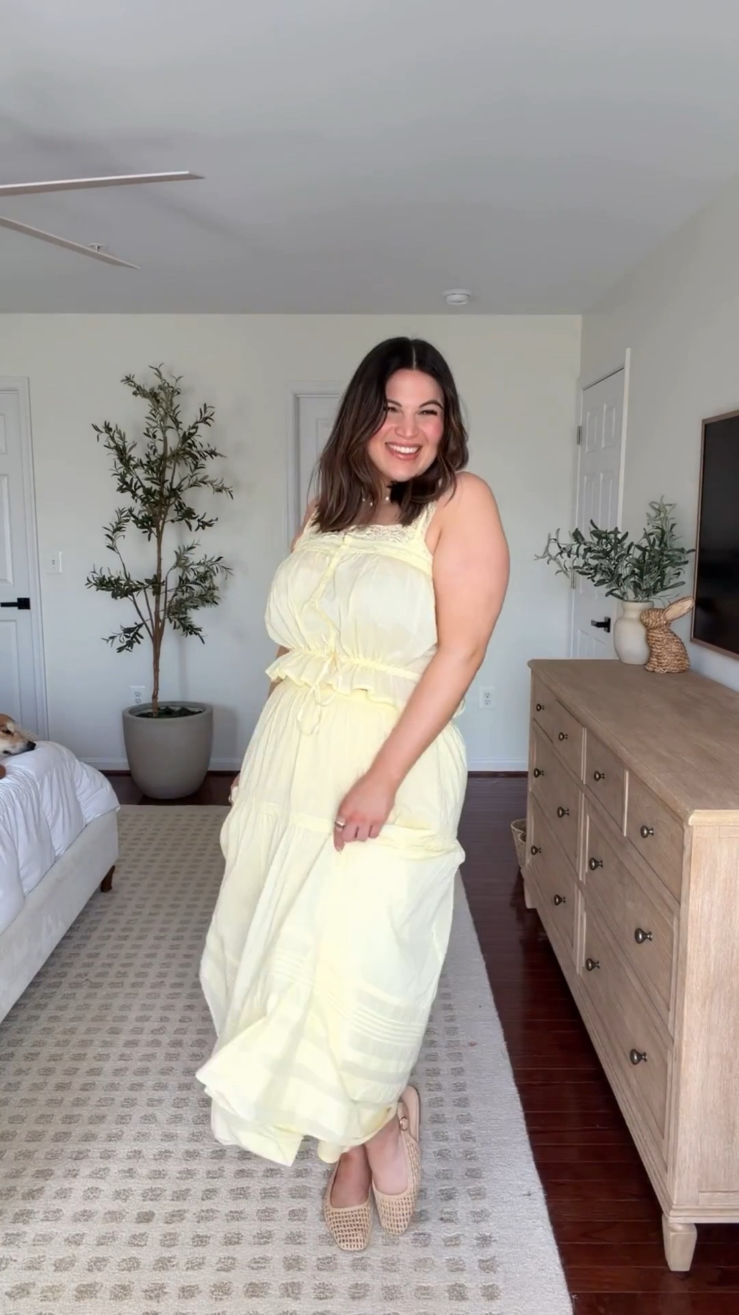 Midsize spring outfit idea! I hope you had a great weekend + Easter 🐰 I took a little time off this weekend to spend time with family! But here is what I wore on Sunday to Easter dinner 🌼

Anti chafing shorts - M/L 
Top + skirt - large @abercrombie 
Flats - 9
Perfume @Elizabeth Arden @Macys 



#LTKMidsize #LTKSeasonal #LTKootd