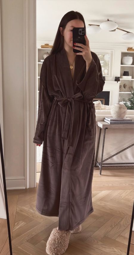 The softest robe! Wearing a size small 

#LTKSeasonal