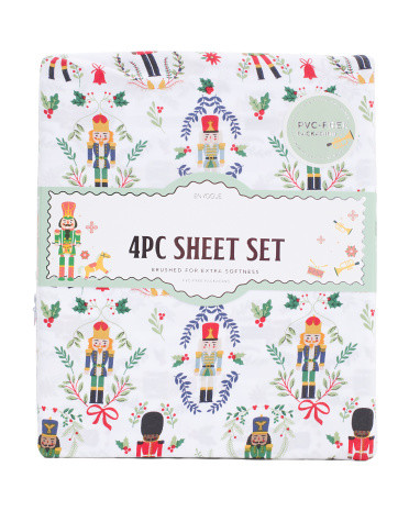 Nutcracker Branch Sheet Set | TJ Maxx