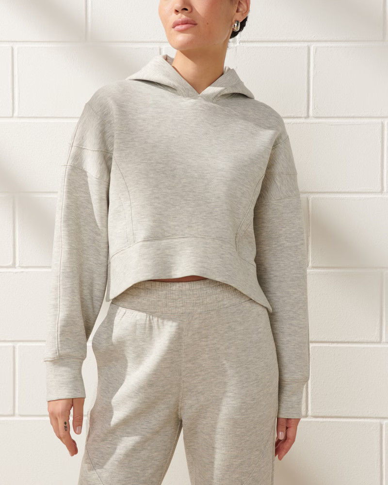 YPB neoKNIT Wedge Popover Hoodie | Abercrombie & Fitch (US)