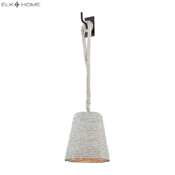 Air Loom 10'' High 1-Light Sconce - White - Overstock - 35549688 | Bed Bath & Beyond