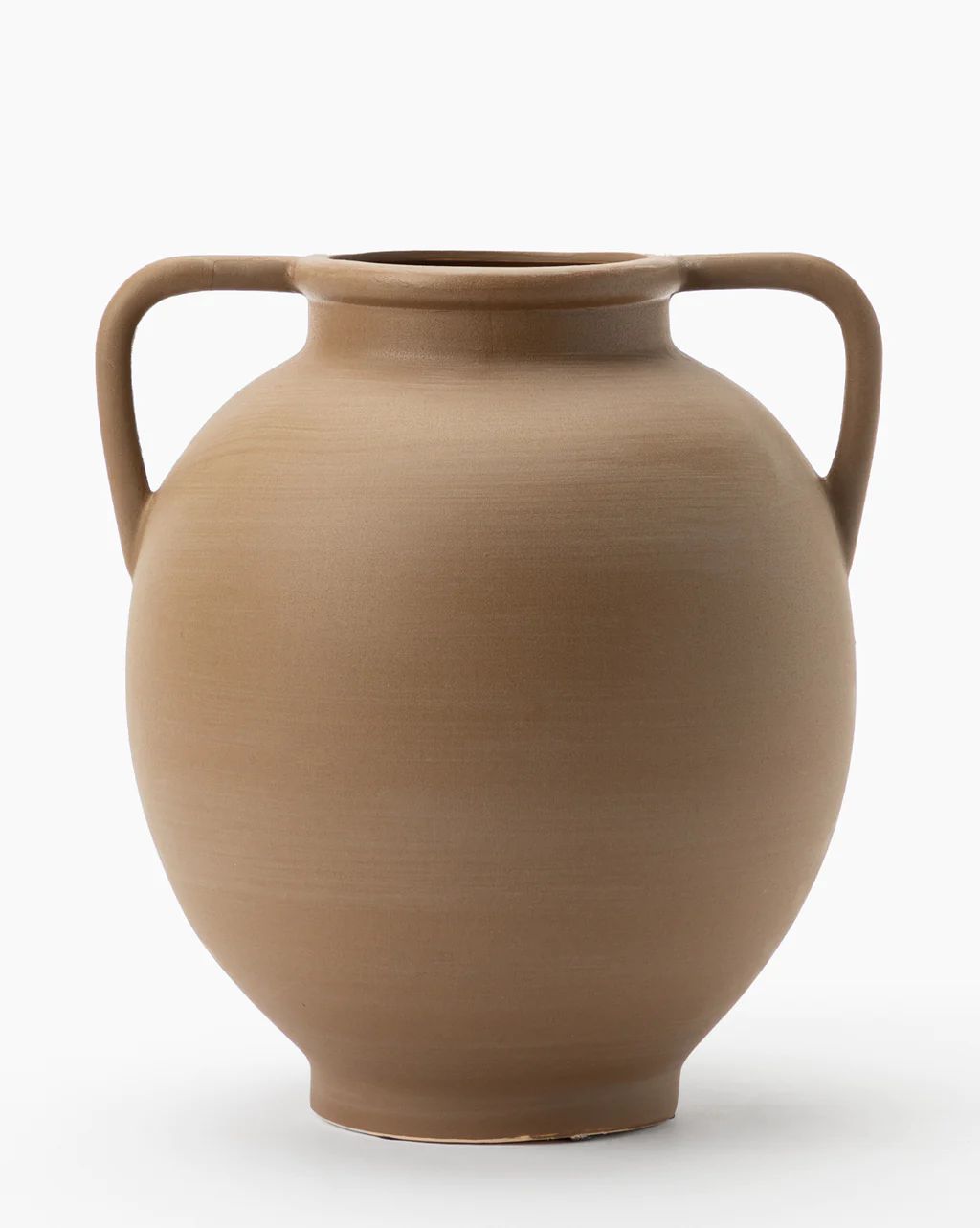 Rounded Dual Handled Vase | McGee & Co.