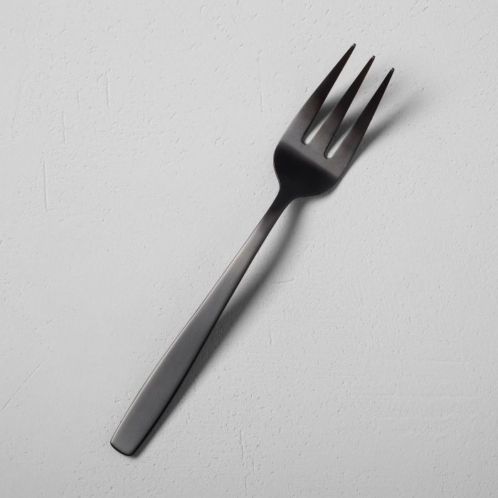 Matte Finish Serving Fork Black - Hearth & Hand™ with Magnolia | Target