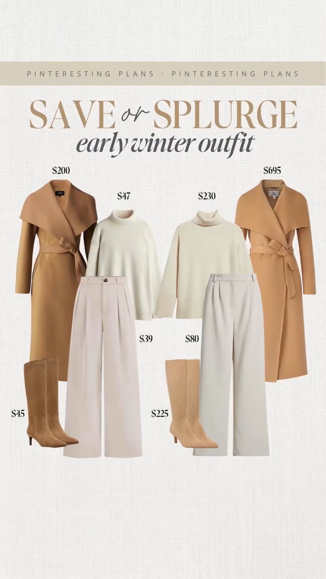 Safe or splurge early winter outfit

Winter style, winter fashion, coat, sweater, pants, boots

#LTKootd #LTKFindsUnder100 #LTKSeasonal

#LTKSeasonal #LTKHoliday #LTKCyberWeek

#LTKWorkwear #LTKSeasonal #LTKootd

#LTKSeasonal #LTKFindsUnder100