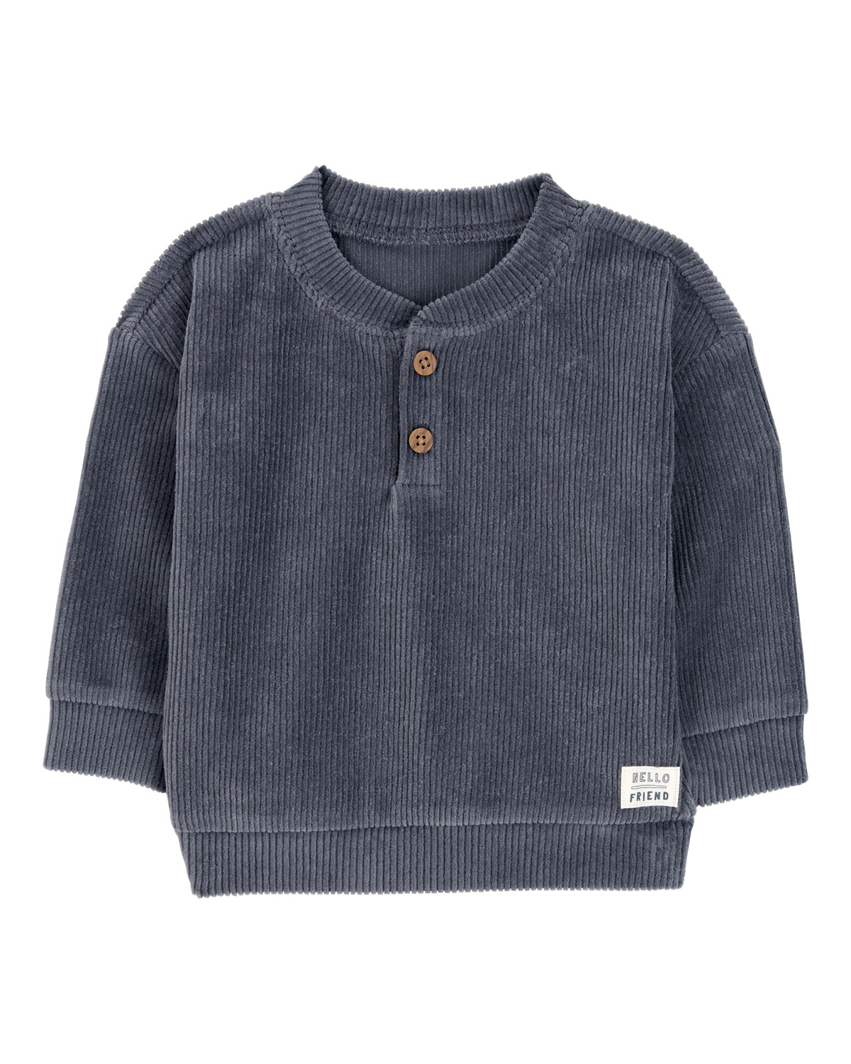 Baby Ribbed Velour Pullover - Carter's | Carter's | Carter's Inc