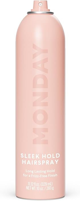 MONDAY HAIRCARE SLEEK HOLD Hairspray for long-lasting finish 329 mL | Amazon (US)