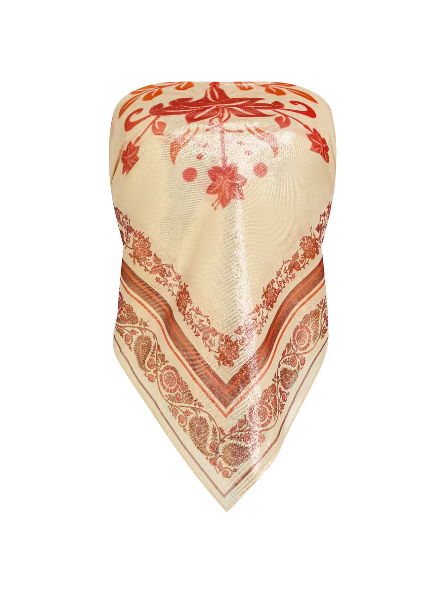 Retrofête Noelle Silk Top | Saks Fifth Avenue | Saks Fifth Avenue