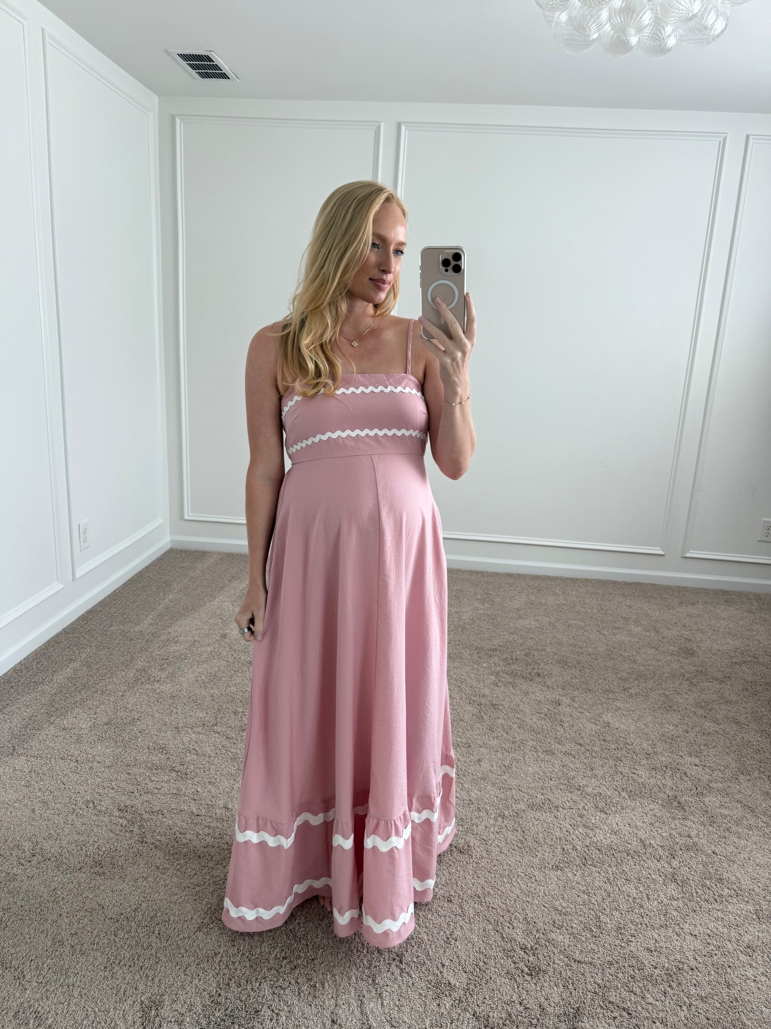 Gorgeous maxi dress under $50! Wearing my normal size small and it’s bump friendly. I’m 5’5’’ so keep that in mind if you’re petite! 

Amazon fashion / Amazon outfit / Amazon finds