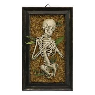 15" Framed Skeleton in Moss Wall Hanging by Ashland® | Michaels | Michaels Stores